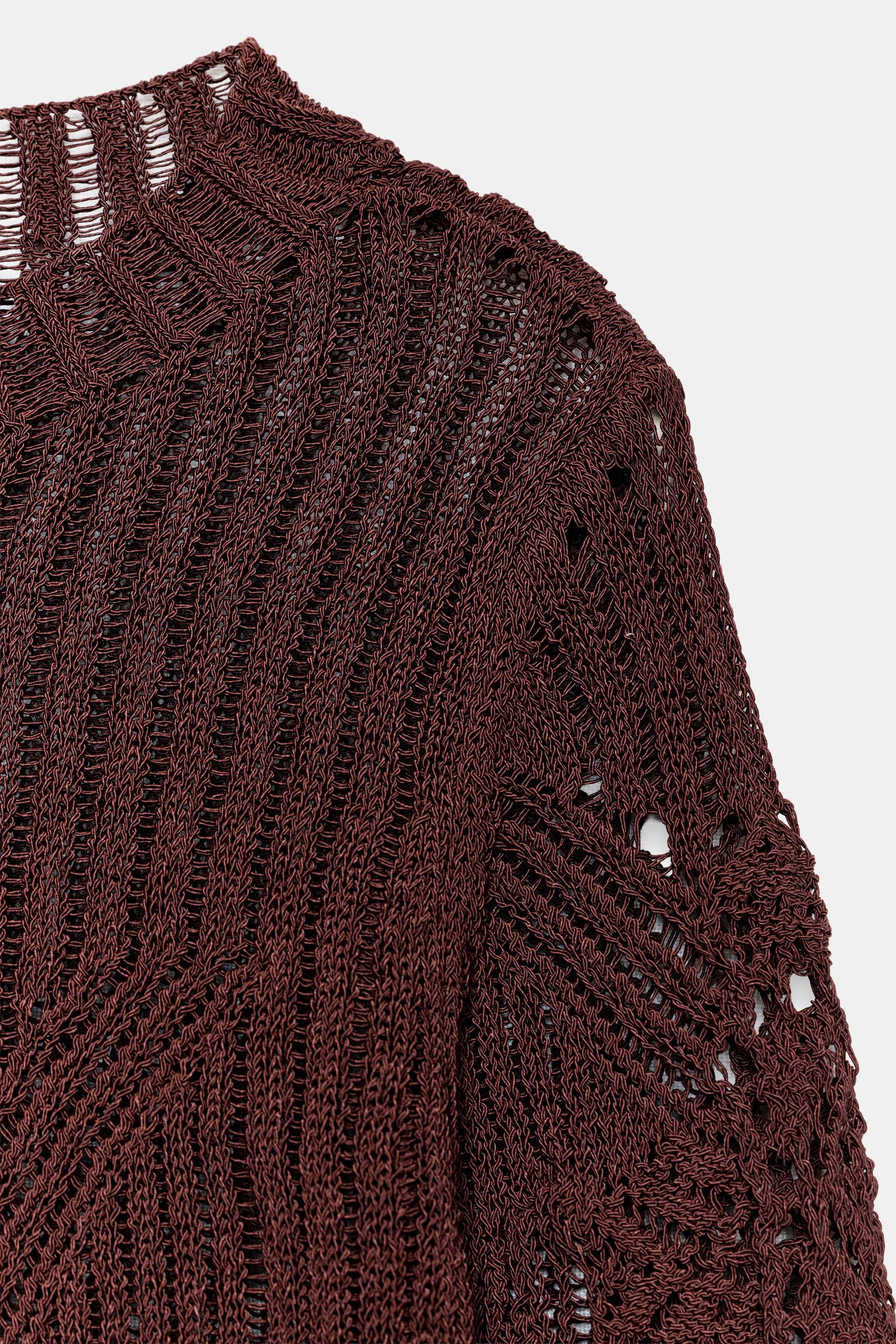 SHORT SLEEVE KNIT JUMPER